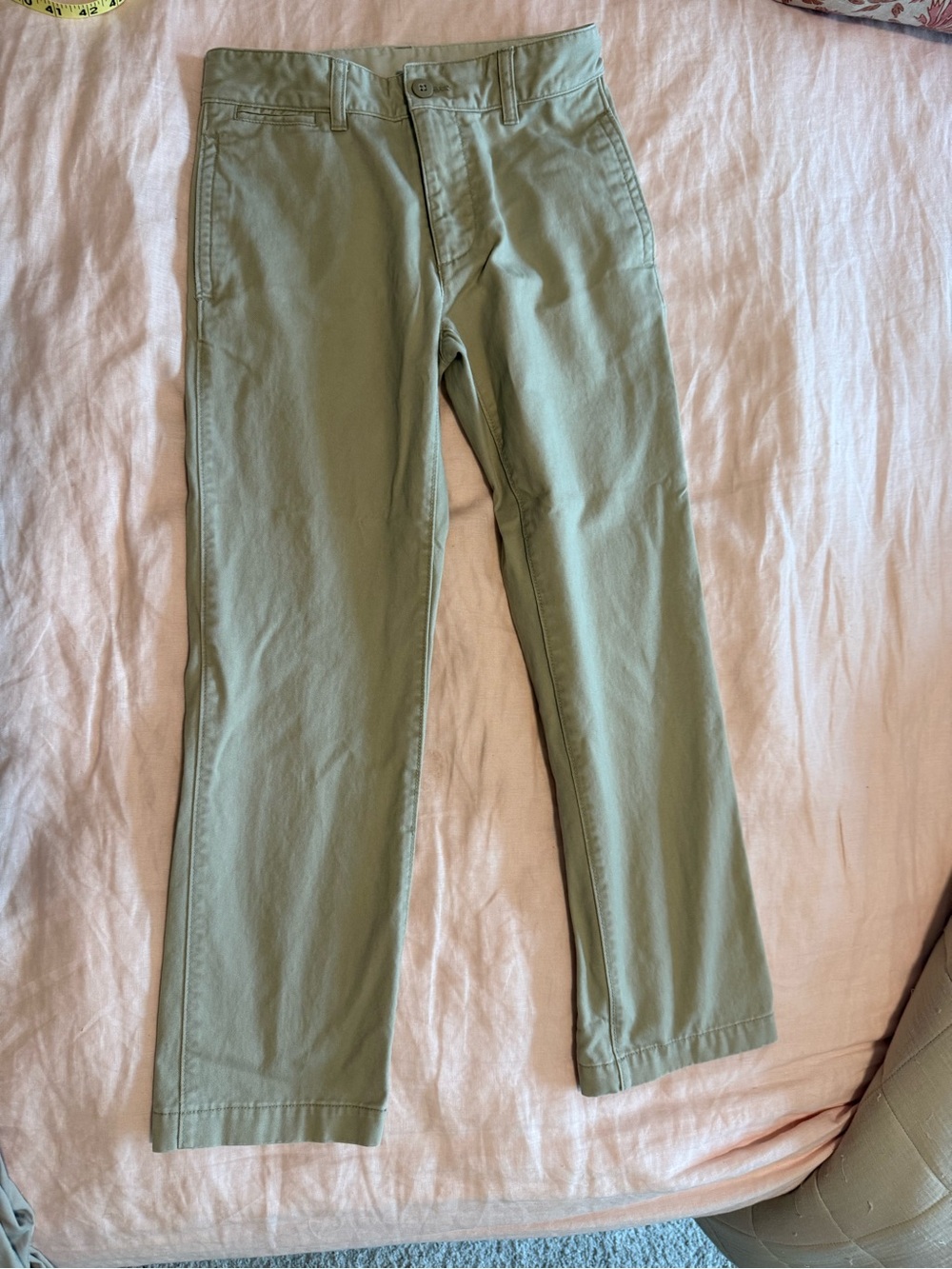 GAP boys Light Sage Green Chinos
